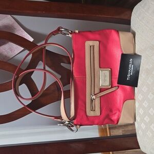 Tignanello genuine leather crossbody bag.